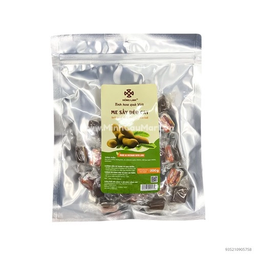 Me Sấy Dẻo Cay Hồng Lam 200g Me Sấy Dẻo Cay Hồng Lam 200g